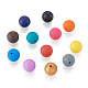 120Pcs 12 Colors Silicone Beads SIL-TA0001-16-3