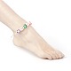 Cowrie Shell Anklets/Bracelets X-AJEW-AN00243-4