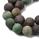 Естественный зеленый опал бисер нитей G-H045-A03-10MM-01-4