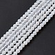 Natural White Agate Beads Strands X-G-C247-03-3