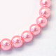 Chapelets de perles rondes en verre peint HY-Q003-12mm-53-2