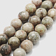Chapelets de perles en unakite naturelle G-I199-19-8mm-1