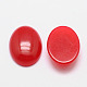 Dyed Oval Natural Jade Cabochons X-G-K021-18x13mm-07-2