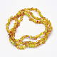 Chapelets de perles en verre de millefiori manuelles X-GLAA-F067-04B-2