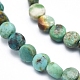 Natural HuBei Turquoise Beads Strands G-D0003-A60-3