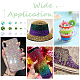 Resin Rhinestone and ABS Cabochons Sets RESI-WH0029-51C-5