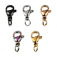 5Pcs 5 Colors 304 Stainless Steel Lobster Claw Clasps STAS-YW0001-57-2