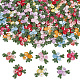 Ph pandahall 160 pièces 8 couleurs patch brodé patchs décoratifs floraux applique de fleur pour vêtements vestes jeans sacs sacs à dos t-shirt jupe écharpe chapeau bricolage décoration arts artisanat DIY-PH0013-98-1