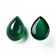 Natural Green Onyx Agate Cabochons G-P442-01-2