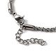 304 Stainless Steel Link Chain Bracelets & Necklaces SJEW-F220-01A-P-3