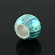 Perles acryliques ligne de couleur ab imprimés MACR-Q152B-M-2