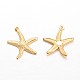 Estrella de mar / estrellas de mar colgantes de latón KK-L134-11-2