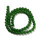Natural & Dyed Malaysia Jade Bead Strands G-A146-6mm-A28-3