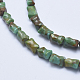 Fili di perline turchese naturale G-E446-39A-3