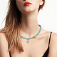 SHEGRACE Stretch Bracelets and Pendant Necklace Jewelry Sets sgSJEW-SZ0001-005-7
