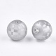 Electroplate Glass Beads EGLA-S178-04G-2