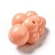 Perles acryliques opaques couleur macaron MACR-J122-08A-3