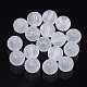Perles acryliques melon ondulées transparentes TACR-R142-01-1