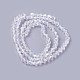 Perlas de cristal de imitación de hebra YS-TAC0002-01-6mm-1