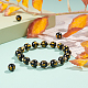 OLYCRAFT 47pcs 8mm Natural Black Agate Beads Strand Gemstone Round Loose Beads Energy Stone Beads for Jewelry Making G-OC0001-37B-8mm-3