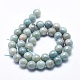 Chapelets de perles en amazonite naturelle G-O164-02-8mm-2