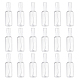 Benecreat60ml透明ペットプラスチック詰め替え式スプレーボトル  香水用  エッセンシャルオイル  PPのプラスチック漏斗ホッパーとPEのプラスチックスポイト  透明  ボトル：12x3.6センチメートル  容量：60ミリリットル  ホッパー：3.7x0.6~3.7cm  スポイト：15x0.25~1.2cm  32個/セット MRMJ-BC0001-51-9