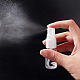 BENECREAT 24 Pack 10ml Clear Plastic Spray Bottle with Dust Cap Fine Mist Plastic Travel Atomiser with 10PCS droppers DIY-BC0010-96-3