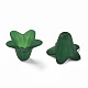 Verde acqua trasparente opaca perline fiore acrilico X-PLF018-09-3