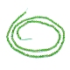 Mèches naturelles de perles de diopsidel G-I279-E01-01-2
