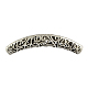 Tibetan Style Alloy Curved Tube Beads TIBEB-44-AS-NR-1