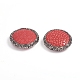 Pearl Fishskin Leather Beads RB-I079-04-4