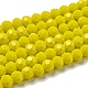 Supports de perles de verre opaques EGLA-A035-P6mm-D04-1