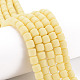 Chapelets de perles en pâte polymère CLAY-T001-C46-1