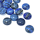 Lapis lazuli pierres précieuses naturelles teints dôme / demi rondes cabochons G-J330-06-18mm-1