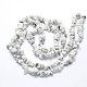 Natürliche Howlith Perlen Stränge G-O049-B-40-2