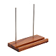 Wood Toilet Paper Holder Stand DJEW-WH0039-57-1
