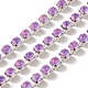 Catene della tazza del rhinestone di ferro&nbsp;CH-A008-02I-1