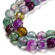 Chapelets de perles d'agate naturelle G-Q1000-01-5
