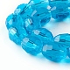Transparent Glass Beads Strands GLAA-XCP0011-12-2