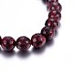 Non-magnetic Synthetic Hematite & Dyed Mixed Stone Beaded Stretch Bracelets Set SJEW-H584-10-4