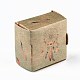 Прямоугольная складная креативная подарочная коробка из крафт-бумаги CON-B002-07A-01-6