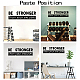 PVC Quotes Wall Sticker DIY-WH0200-052-3