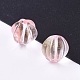 Perles en verre transparentes GLAA-L027-K07-3