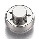 304 Stainless Steel Diffuser Locket Aromatherapy Essential Oil AJEW-N025-05P-6