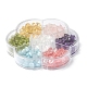 84g 7 styles de perles de pierres précieuses mixtes naturelles et synthétiques G-FS0005-60-6