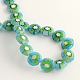Handmade Millefiori Glass Beads Strands LK-R004-01A-2
