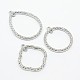 Mixed Shapes Alloy Crystal Rhinestone Pendants Settings for Dangling Charms RB-M015-MP-NF-1