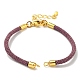 Fabrication de bracelets en cordons de nylon adaptés aux breloques de connecteur AJEW-P116-02G-04-1