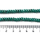 Kunsttürkisfarbenen Perlen Stränge G-Q088-B01-01-5