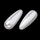 Hebras de perlas de imitación de plástico ecológico MACR-S286-D-04-2
